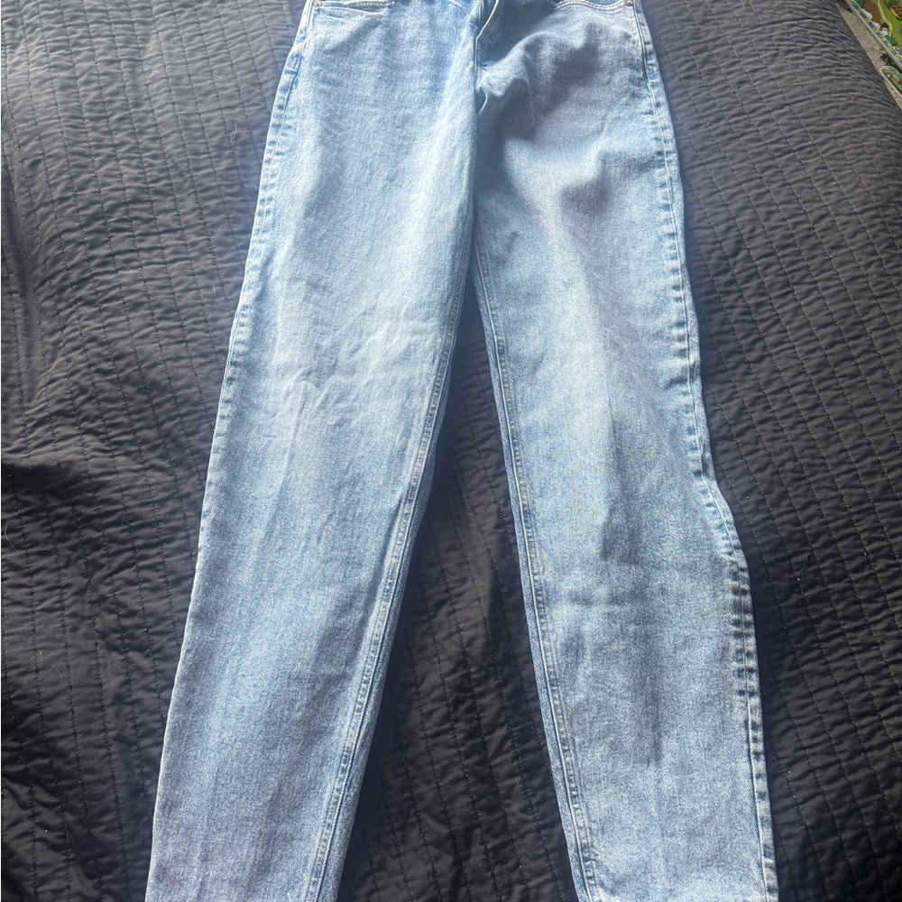 Express Faded Blue Denim Jeans
